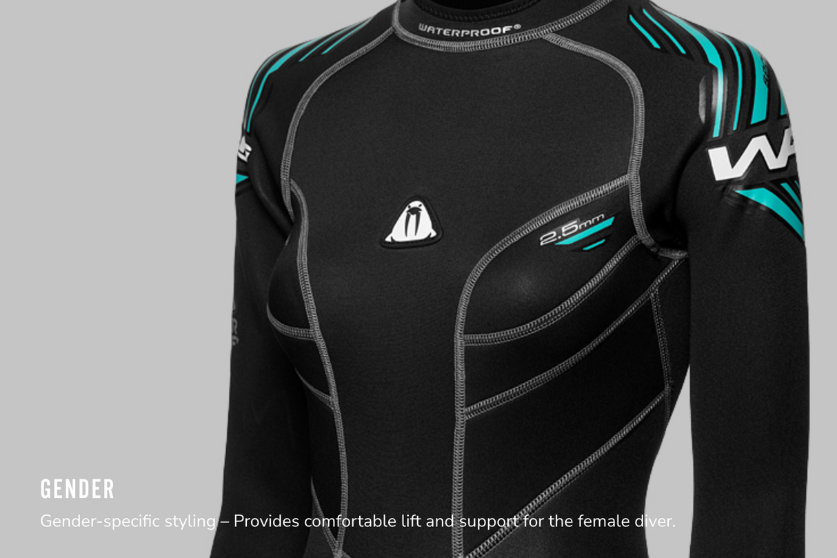 Waterproof w30 våtdrakt