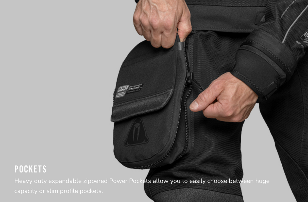 Waterproof d7x cordura lommer