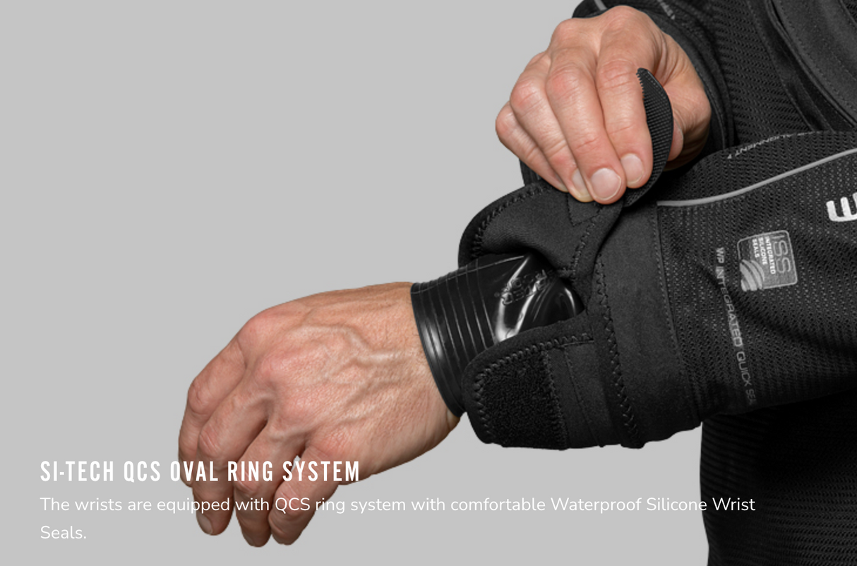 Waterproof d7x si-tech oval ring system