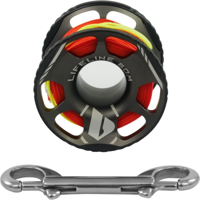 Spool Apeks Grå 60m