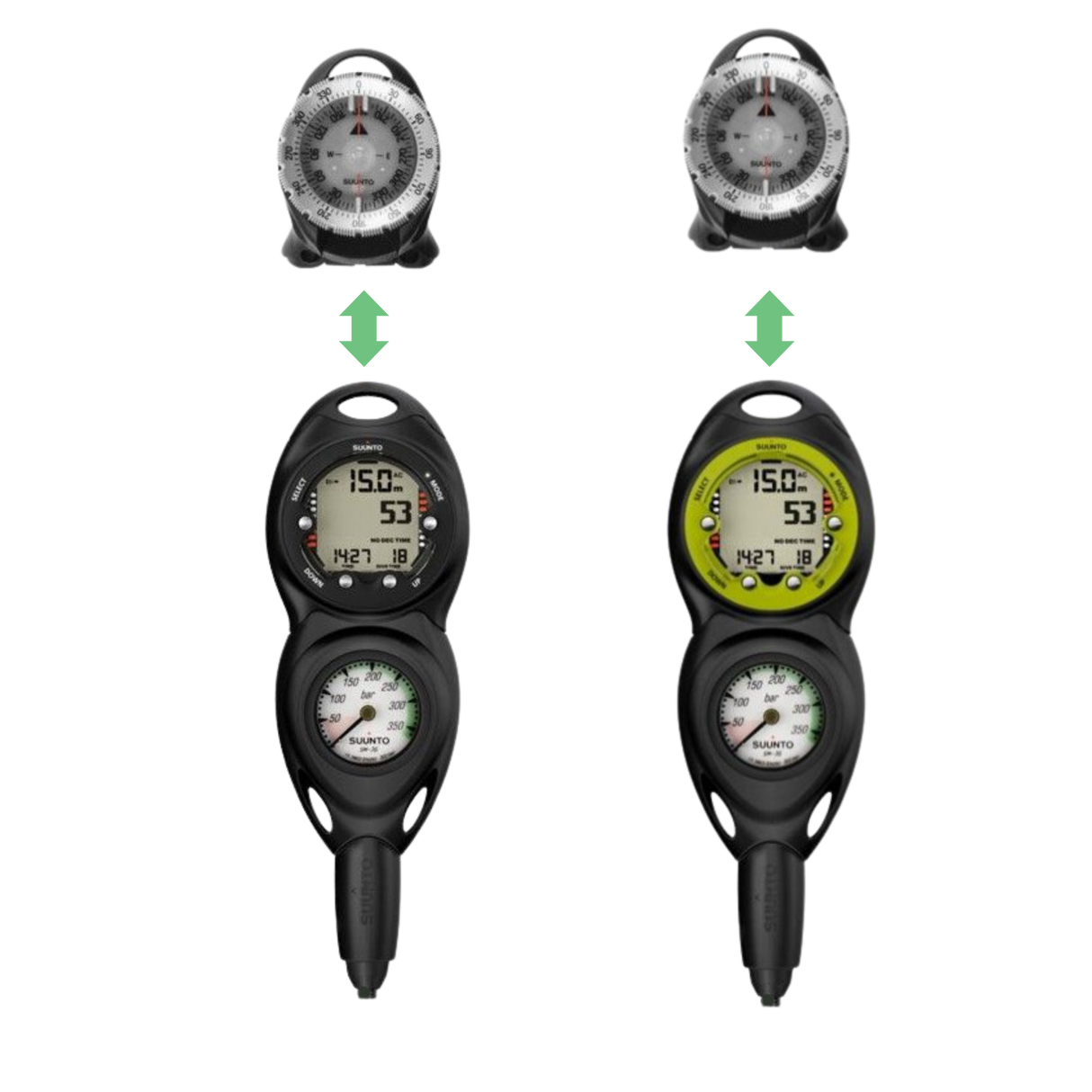 Suunto Zoop novo konsoll med kompass