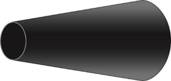 Armmansjett HD, lang konisk