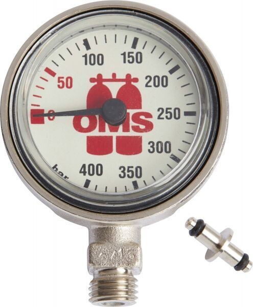 OMS manometer Thine Line m/svivel