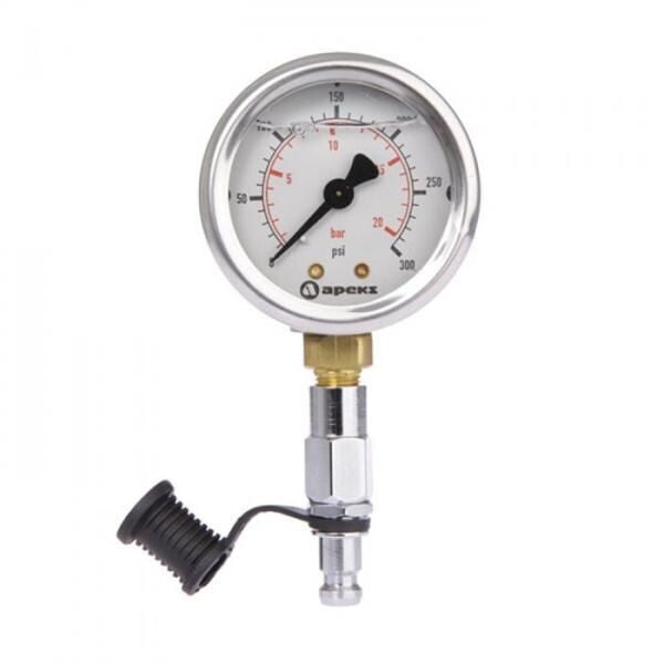 Apeks mellomtrykksmanometer m/nippel