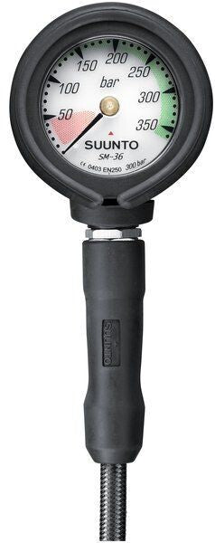 Suunto manometer m/slange og gummikappe