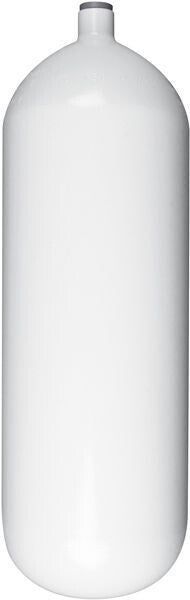 Flaske stål 15L 232 u/kran og fot