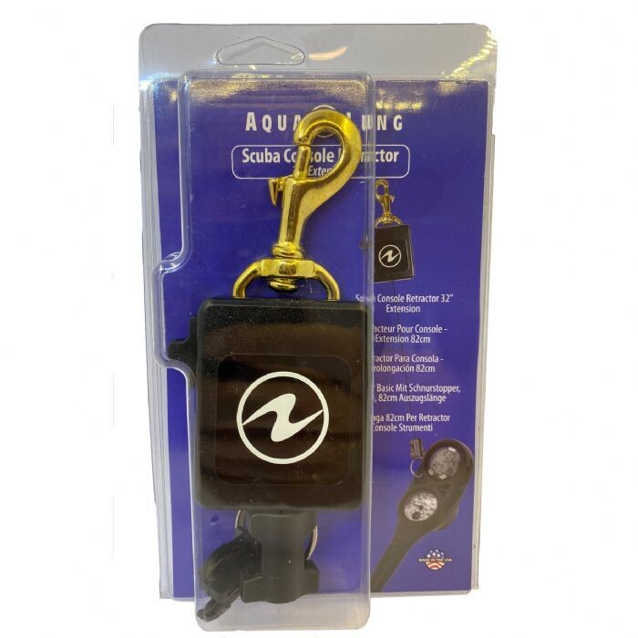 Aqualung Retractor for konsoll m/messing snap