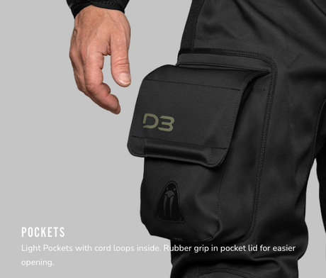 Waterproof d3 lommer